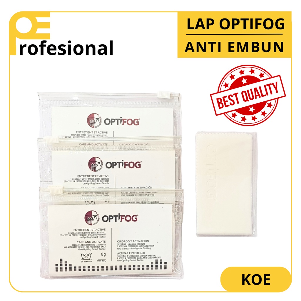 Jual Lap Optifog Essilor Lap Kacamata Anti Embun [KOE] | Shopee Indonesia