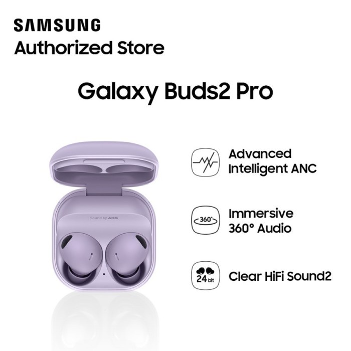 Samsung Galaxy Buds Pro Wireless Earphone Headset Bluetooth Bora Purple