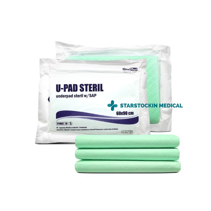 Jual Underpad Upad Steril 60 x 90 cm Onemed Pack Isi 10 Lembar | Shopee ...