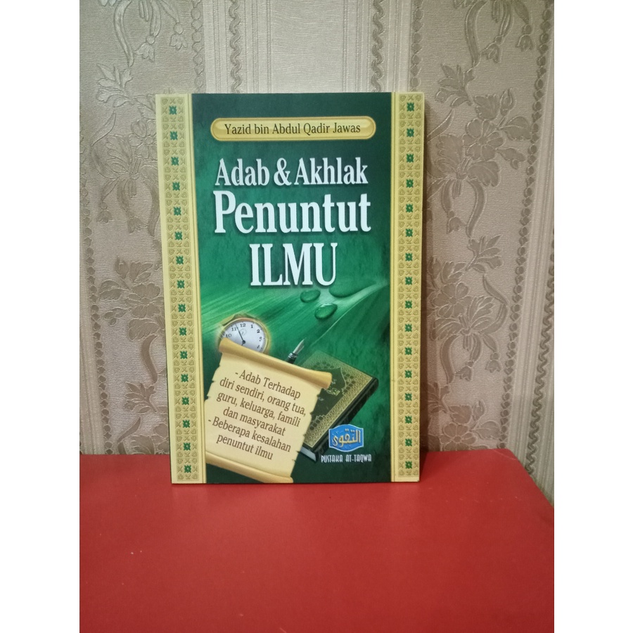 Jual ORI BUKU ADAB DAN AKHLAK PENUNTUT ILMU | Shopee Indonesia