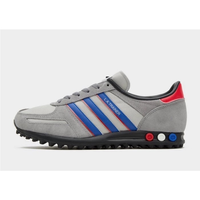 Jual Adidas LA Trainer Grey Blue Red Exclusive IF8422 Shopee