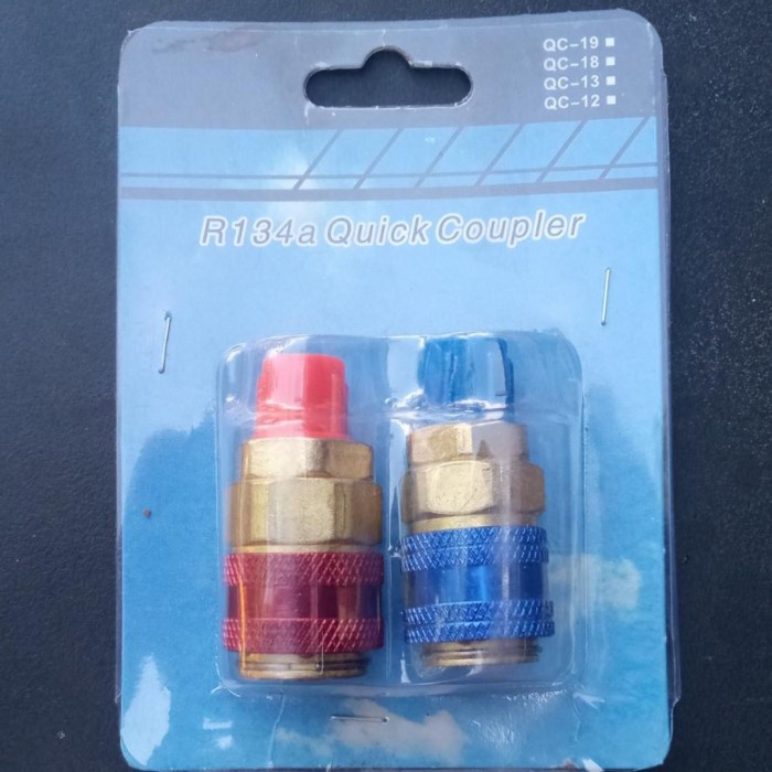 Jual Quick Coupler AC Mobil R134a Np79 | Shopee Indonesia