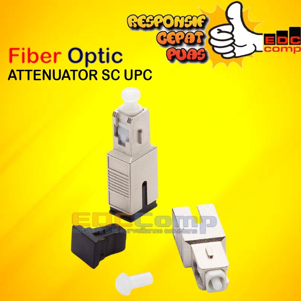 Jual Fiber Optic Attenuator SC UPC | Redaman FO | 1dB 2dB 3dB 5dB 7dB ...