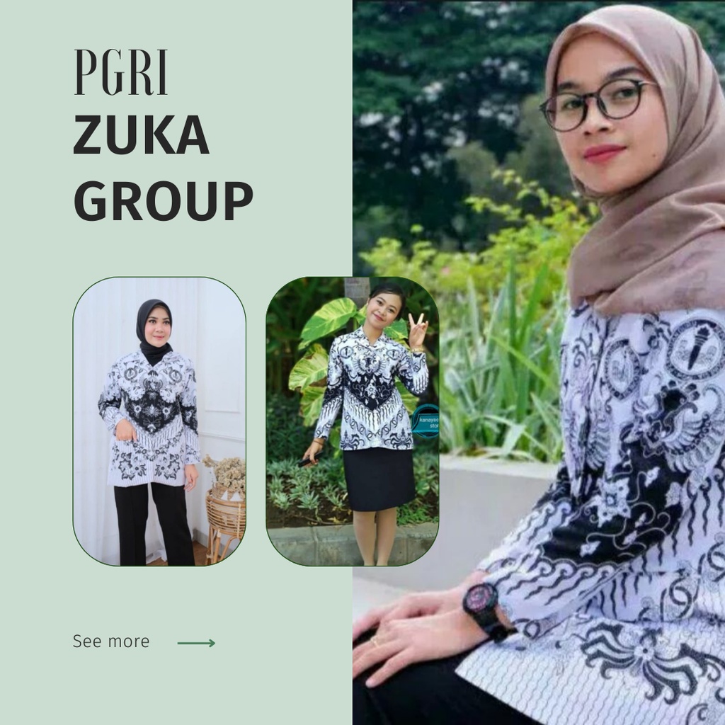 Jual Pgri Asli Pgri Baju Pgri Seragam Pgri Baju Guru Guru Shopee