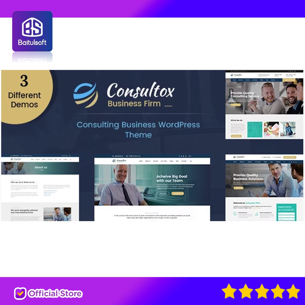 Jual CONSULTOX - CONSULTING BUSINESS WORDPRESS THEME | Shopee Indonesia