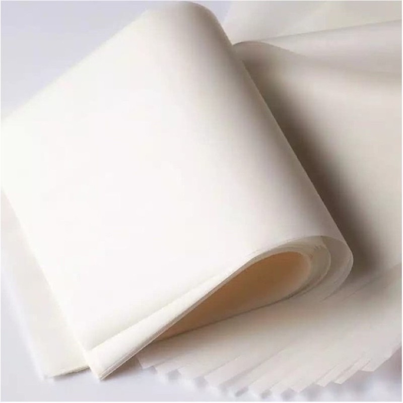 Jual kertas roti / baking papper / kertas minyak ukuran 100 x 75 cm ...