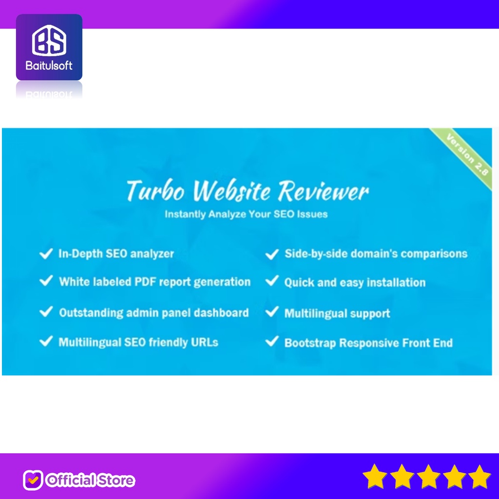Jual SOURCE CODE APLIKASI TURBO WEBSITE REVIEWER - IN-DEPTH SEO ...