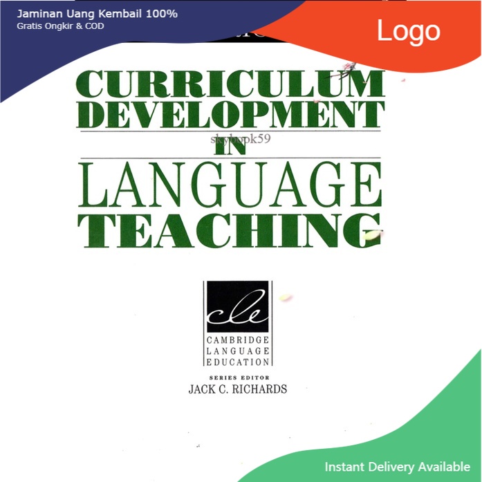 Jual Curriculum Development in language teaching - Jack C Richards ...