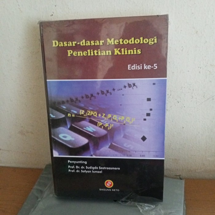 Jual buku dasar-dasar metodologi penelitian klinis edisi kelima ...