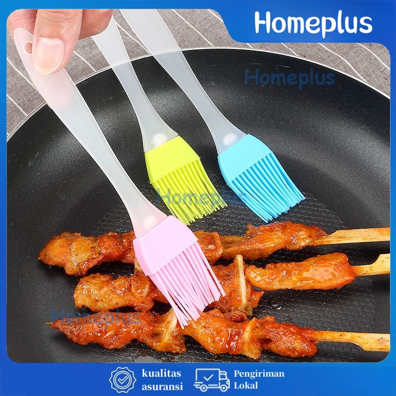 Jual HomePlus 16PCS Kuas Mentega Silikon Kuas Silicon Anti Panas Kuas ...