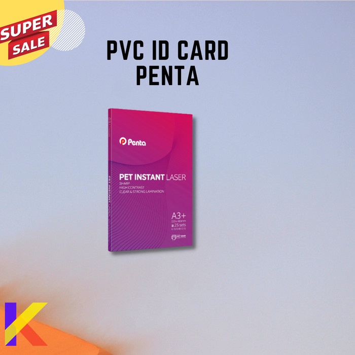 Jual Bahan ID Card | PVC ID Card Laser PENTA| PET Instant | Name Tag ...