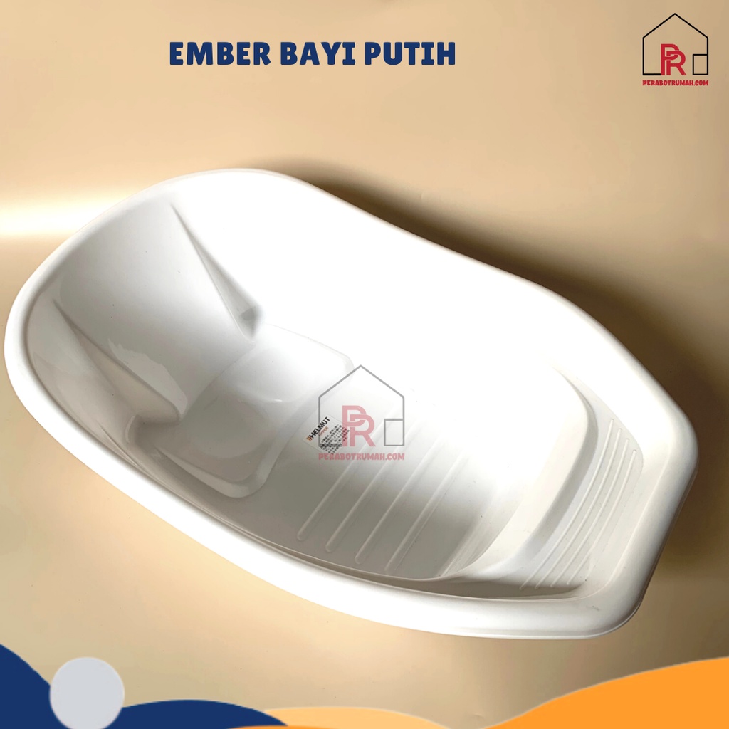 Jual GRATIS ONGKIR Baby Bath Jumbo Putih / Tempat Mandi Bayi / Baby