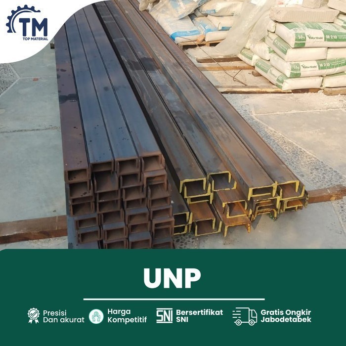 Jual Besi Unp 100 X 50 X 35mm X 6m Merek Ks Full Sni Ready Kslseq