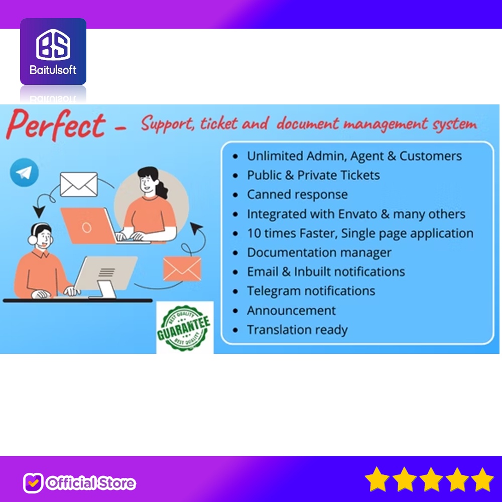 Jual SOURCE CODE APLIKASI PERFECT SUPPORT TICKETING & DOCUMENT ...