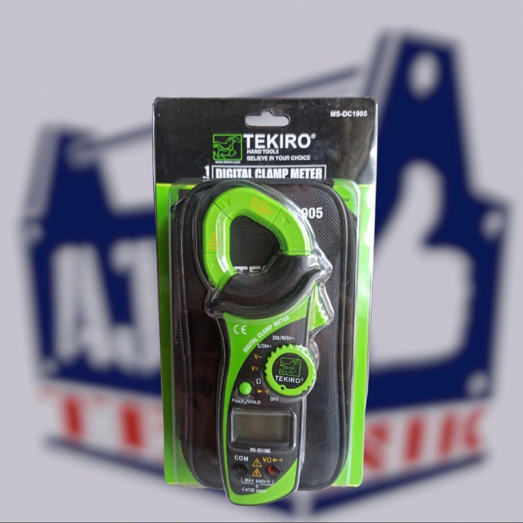 Jual Tang ampere tekiro MSDC1905 digital clamp meter tekiro Shopee