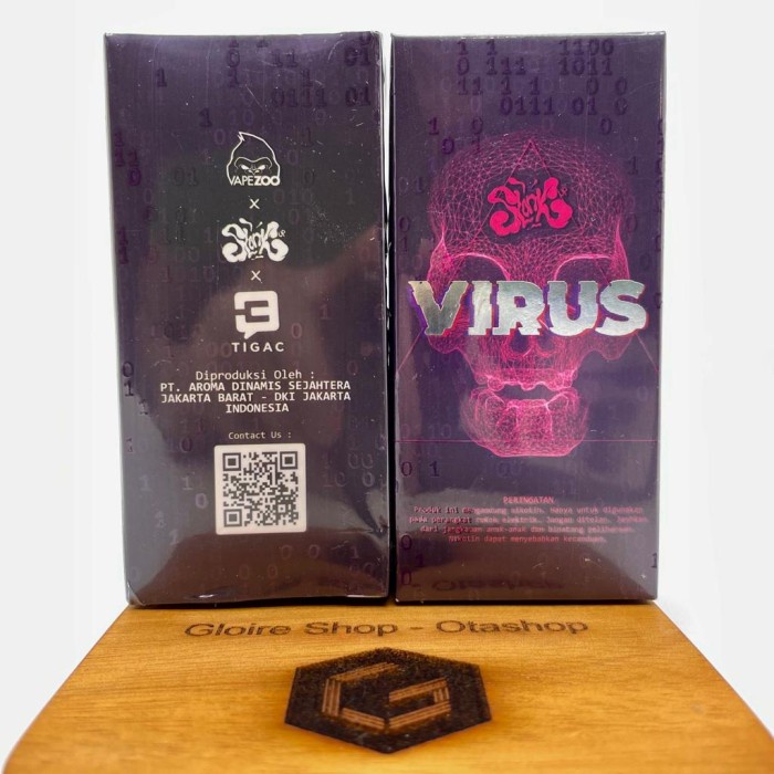 Jual Liquid Slank VIRUS Authentic Cheesetart 60ML Freebase by TIGAC ...