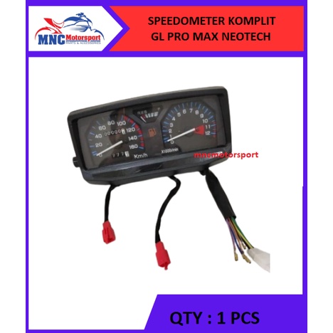 Jual SPEEDOMETER SPEEDO METER NEOTECH GL PRO MAX | Shopee Indonesia