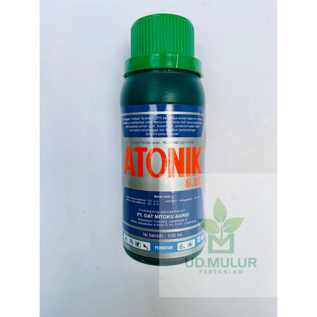 Jual Pupuk Cair Zat Pengatur Tumbuh ZPT ATONIK 6.0L Isi 100ml Dari OAT ...