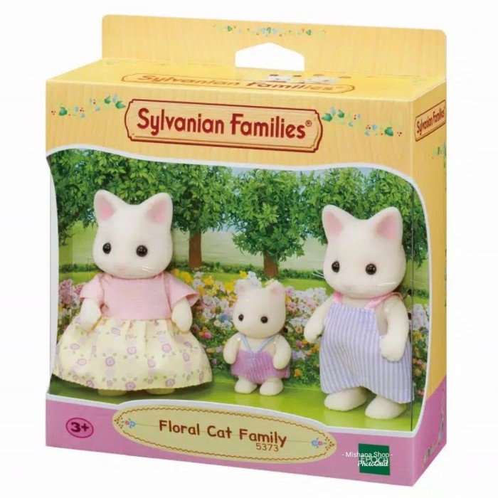 Epoch Calico Critters Sylvanian Family Sweet Living Room Liberty Print Persian e