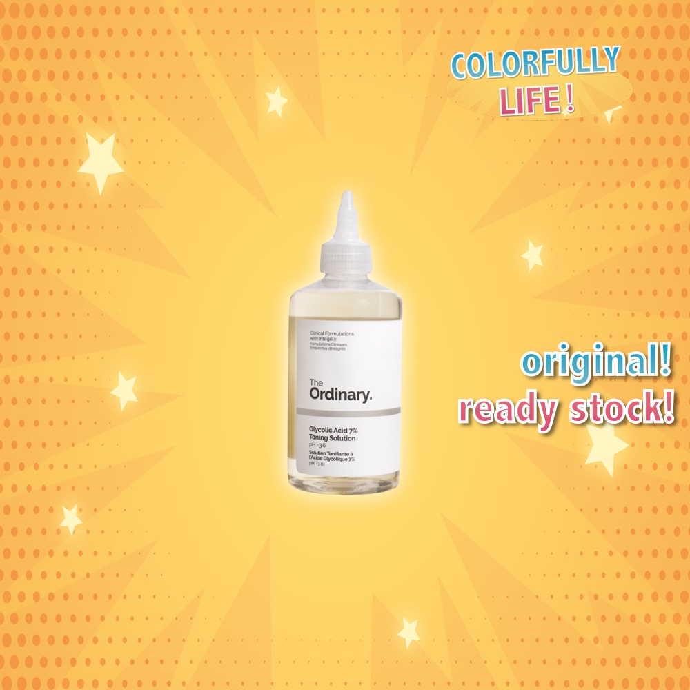 Jual THE ORDINARY Glycolic Acid 7 Exfoliating Toning Solution 240ml