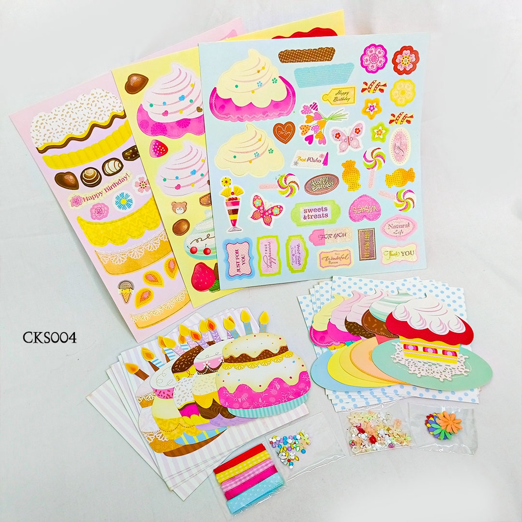 Jual Journaling Scrapbook Mail Sticker Colorfull Paper Premium CKS002 ...