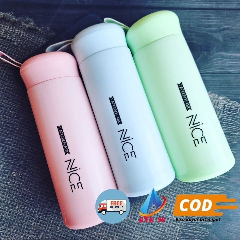 Jual NICE Botol 400 ml-Tempat Minum/Botol Kaca Nice/Botol Nice | Shopee ...