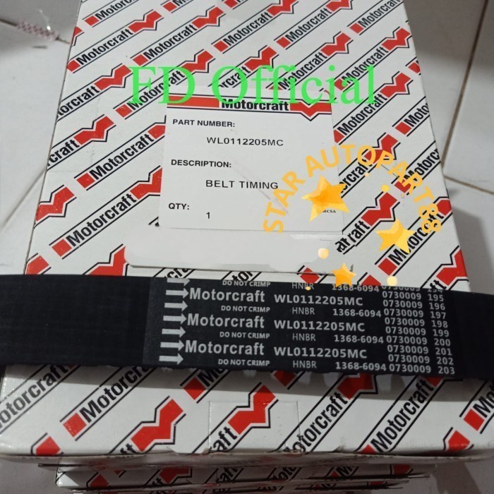 Jual Timing Belt Ford Ranger 2.5 2500cc Shopee Indonesia
