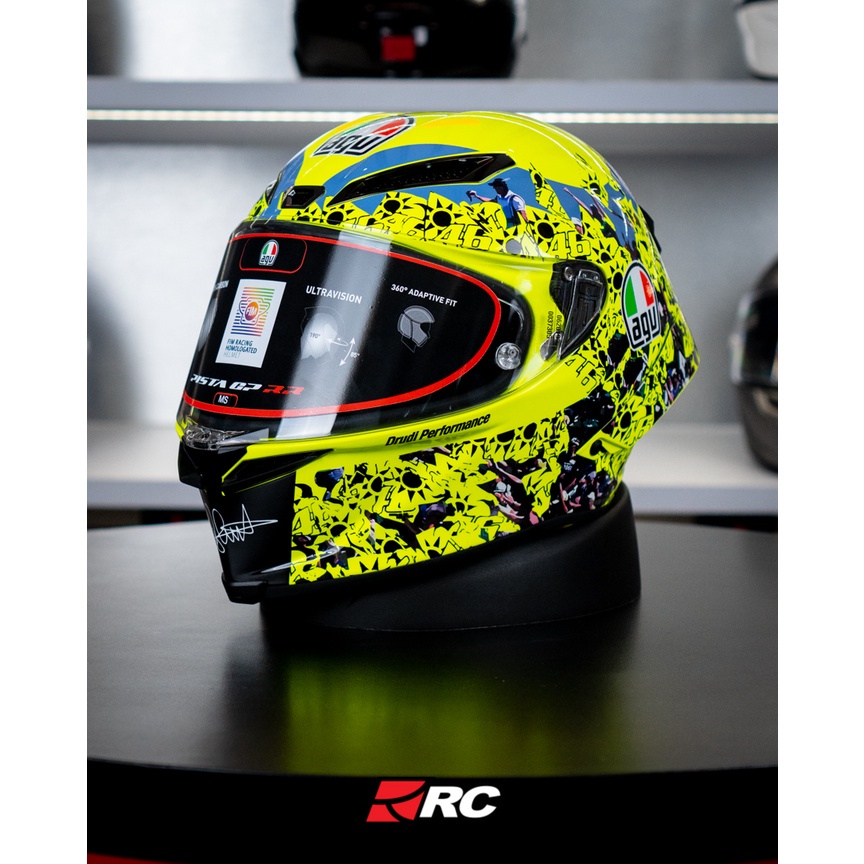 agv helmet closeout sale Pista GP RR Mono Iridium Carbon - Size Large fog system Helmet Cleaning 2: Disassembly 061124event Color:Pine Green
