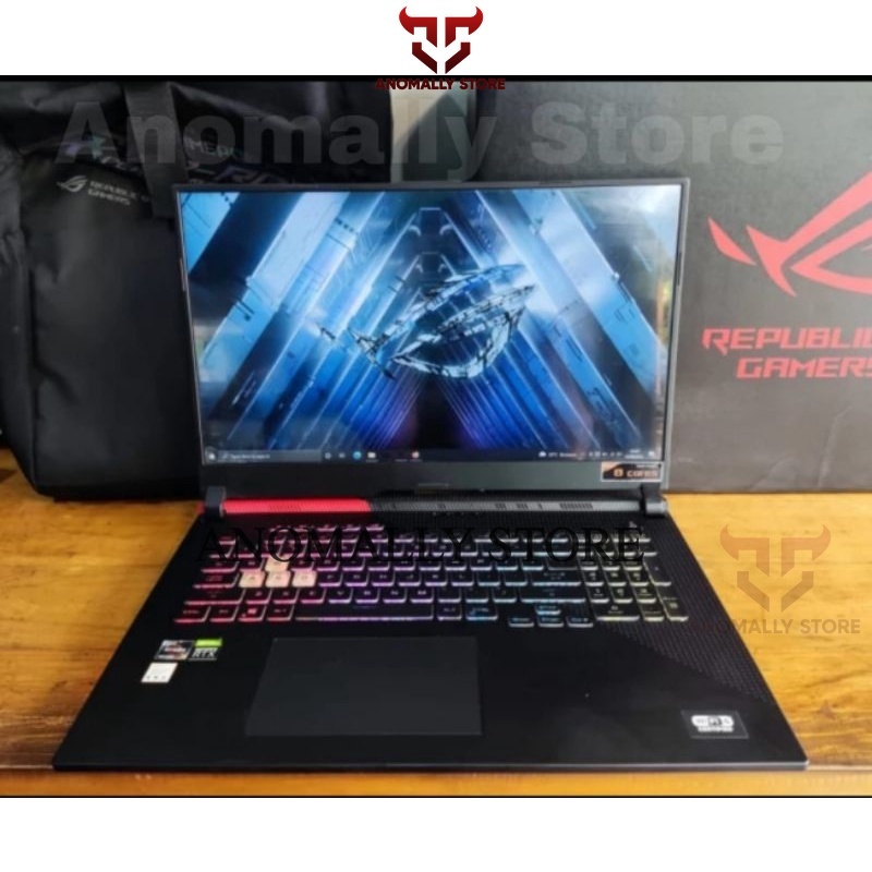 Jual ASUS ROG G714QC RYZEN 7-5800H RTX3050 FULLSET | Shopee Indonesia