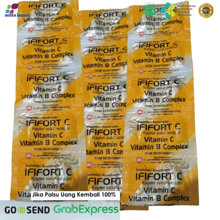 Jual IFIFORT C Multivitamin Vitamin C / STRIP Shopee Indonesia