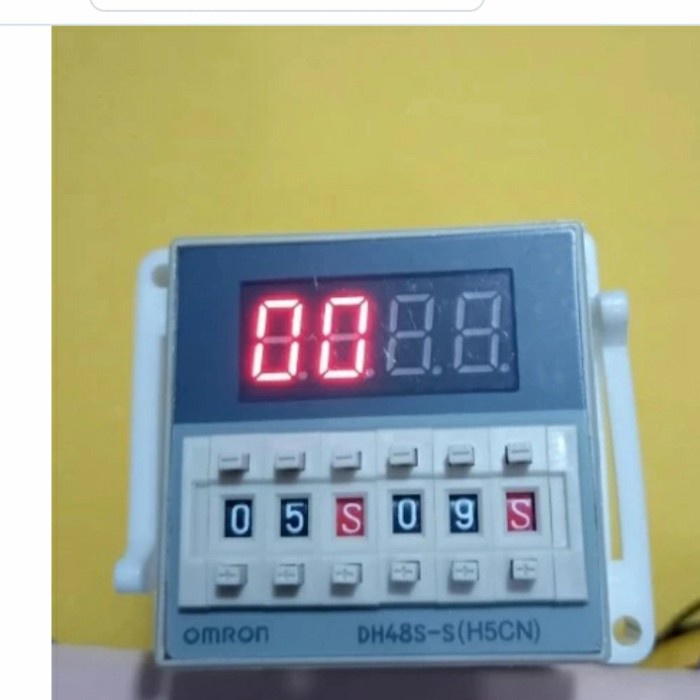 Jual Murah OMRON Digital Twin Timer Counter Delay Relay DH48SS DH48S