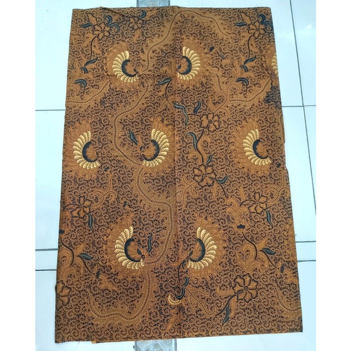 Jual Kain Jarik Batik Solo Motif Peksi Kencono Sogan Shopee Indonesia