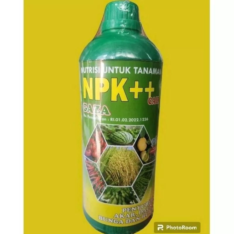 Jual Pupuk Daun NPK Plus Plus Penyubur Akar Daun Buah. 1lt | Shopee ...