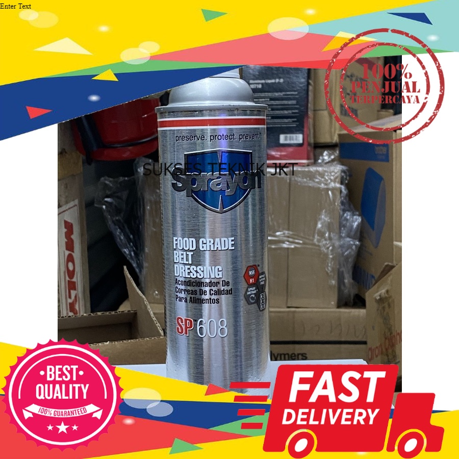 Jual Sprayon Food Grade Belt Dressing SP 608 (375gr) Shopee Indonesia