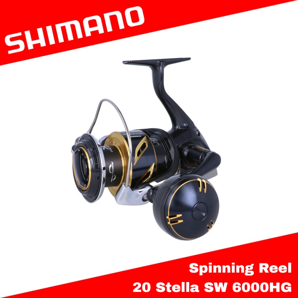 Jual Shimano Spinning Reel Stella 20 SW 6000HG