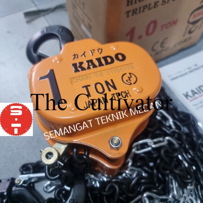 Jual Terbaik CHAIN BLOCK KEREKAN KATROL HOIST 1TON 1 TON 7 METER 7MTR ...