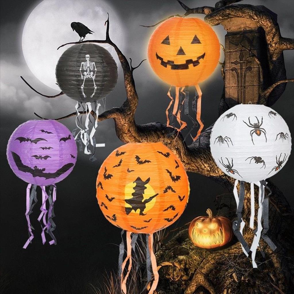 Jual Lampion kertas Halloween Dekor Rumbai dekorasi Halloween | Shopee ...