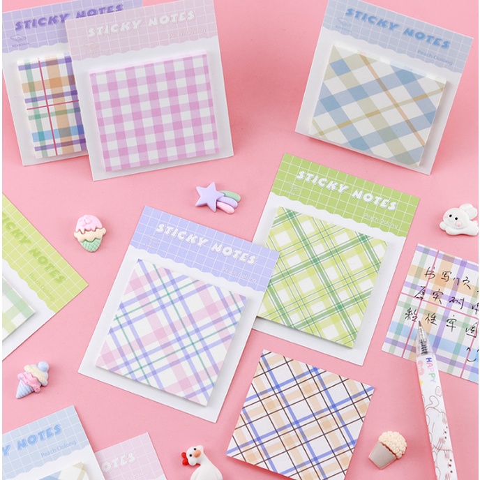 Jual Sticky notes simple style pattern Memo tempel lucu | Shopee Indonesia