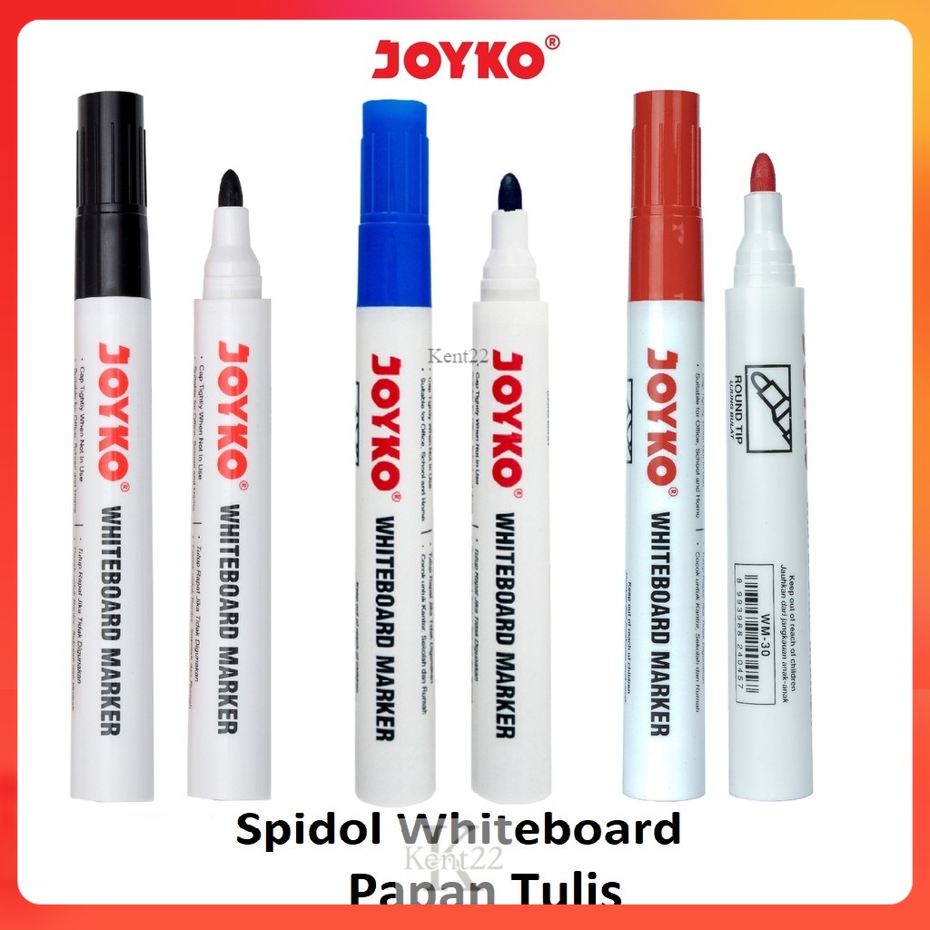 Jual Spidol Whiteboard Joyko / Spidol Papan Tulis | Shopee Indonesia