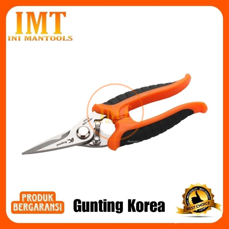 Jual Kapusi Gunting Korea Multi Fungsi 7,5 inch K-8630 | Shopee Indonesia