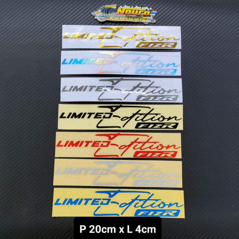 Jual Stiker cutting fizr fiz r limited edition | Shopee Indonesia