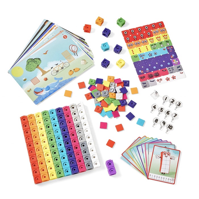 Jual hand2mind Numberblocks MathLink Cubes 1-10 Activity Set 30 ...