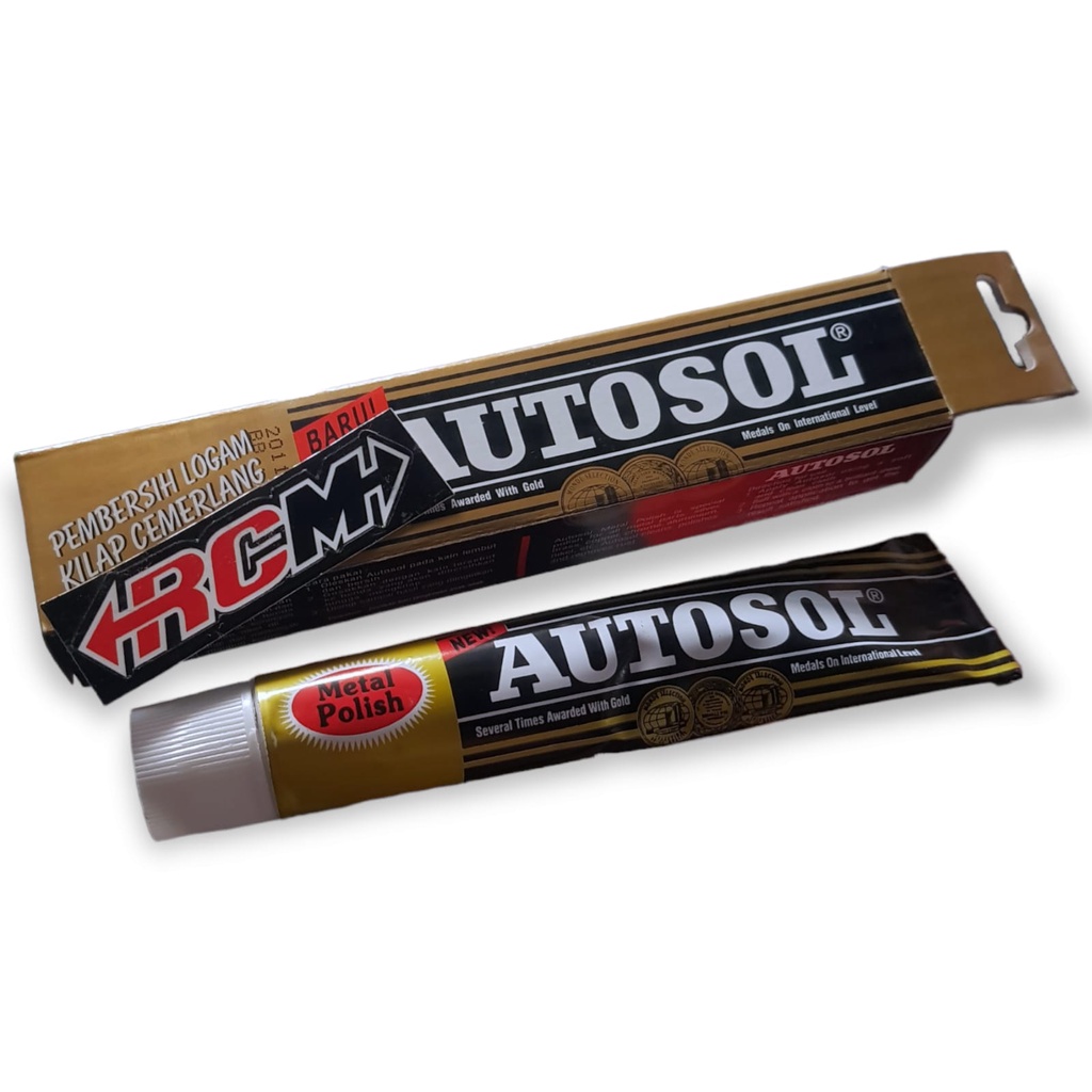 Jual AUTOSOL 15GR 50GR METAL POLISH CREAM PASTA PEMBERSIH POLES