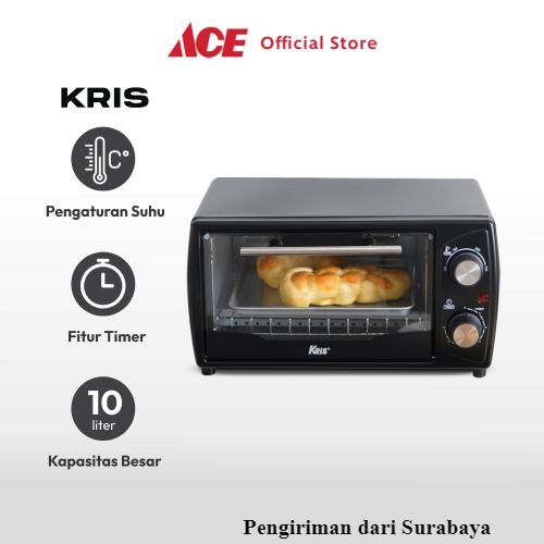 Jual Kris 10 Ltr Oven Toaster 350 Watt - Hitam Penghangat Makanan Alat ...