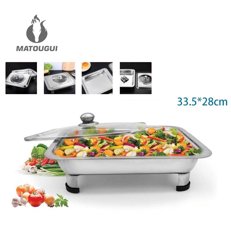 Jual Kompor piknik stainless steel kreatif kompor berkaki empat penutup