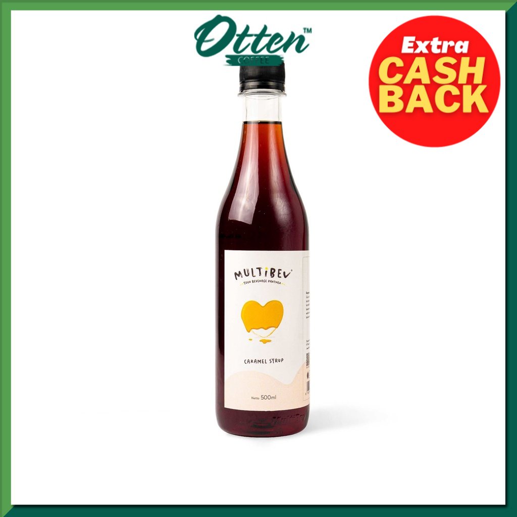 Jual MultiBev - Minuman Sirup Caramel Bottle 500ml | Shopee Indonesia