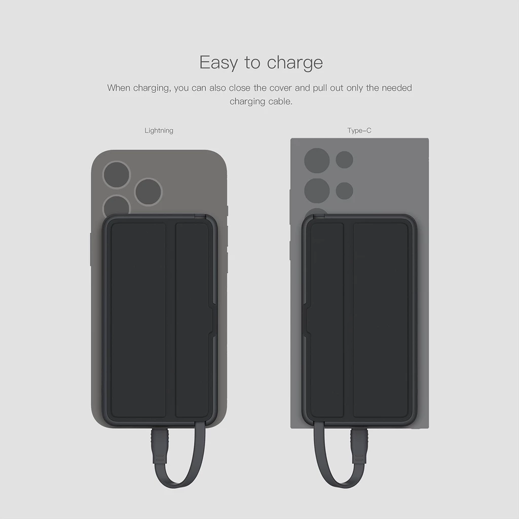 KiiP E57 Power Bank Fast Charging 20W PD Quick Charger Type-C Lightning