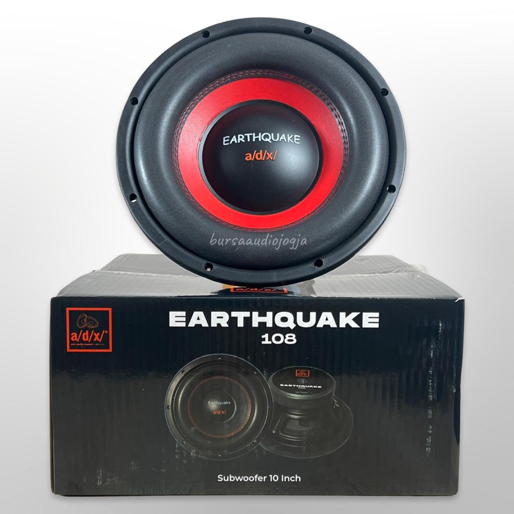 Jual Subwoofer 10"double coil ADX EARTHQUAKE 108 bass empuk earthquake 10" Shopee Indonesia