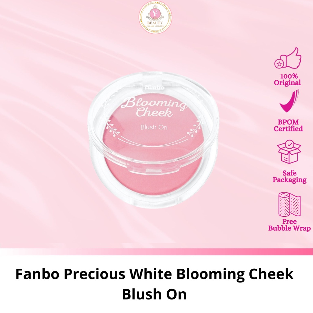 Jual YF BEAUTY Fanbo Precious White Blooming Cheek Blush On - Double ...