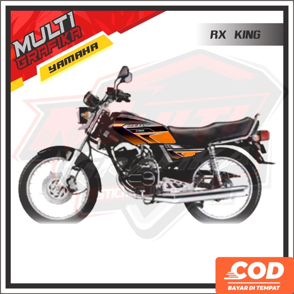 Jual Stiker Rx king Striping Decal Sticker Setiker Setriping Motor RX ...